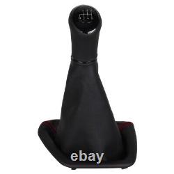 LED ICT shift button for Mercedes Sprinter W906 VW Crafter red seam leather C57