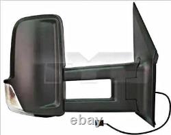 Left Side Mirror TYC Fits MERCEDES VW Sprinter Crafter 30-35 30-50 2E0953049A