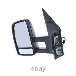 Long Arm Manual WithIND Left Wing Mirror for Mercedes Sprinter / VW Crafter 06-18