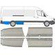 Mercedes Sprinter Crafter 2006- Lwb 4x Rear Wing Repair Panel Wheel / Set