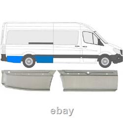 MERCEDES SPRINTER CRAFTER 2006- LWB 4x REAR WING REPAIR PANEL WHEEL / SET