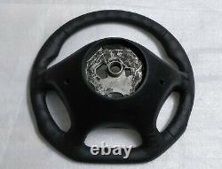 MERCEDES SPRINTER FLAT BOTTOM STEERING WHEEL LEATHER Ref06 CUSTOM