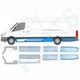 Mercedes Sprinter Vw Crafter 2006- Extra Long 9x Repair Panel / Set