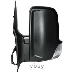 Merc Sprinter VW Crafter Door Wing Mirror Manual Passenger N/S 2006 Onwards
