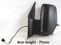 Merc Sprinter VW Crafter Door Wing Mirror Manual Passenger N/S 2006 Onwards