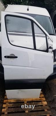 Mercedes Benz Sprinter W906 Volkswagen Crafter Driver Side Front White Door