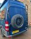 Mercedes Sprinter 906 / Volkswagen Crafter Tubular Rear Door Spare Wheel Carrier