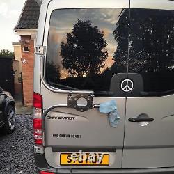 Mercedes Sprinter 906 / Volkswagen Crafter Tubular Rear Door Spare Wheel Carrier