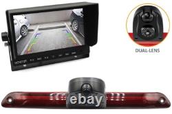Mercedes Sprinter, VW Crafter (2006-2016) DUAL LENS brake light camera & Monitor