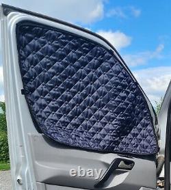 Mercedes Sprinter VW Crafter 2006-2018Magnetic Thermal Window Blinds Front Doors