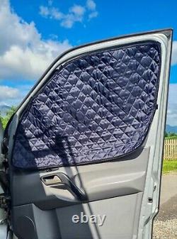 Mercedes Sprinter VW Crafter 2006-2018Magnetic Thermal Window Blinds Front Doors