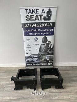 Mercedes Sprinter VW Crafter Driver & Passenger LOWERED seat Bases 07-2017