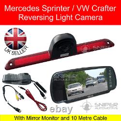 Mercedes Sprinter/VW Crafter Rear Brake Light Reversing CCD Camera Kit