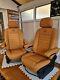 Mercedes Sprinter/vw Crafter Seats 2006-17 Real Leather Retrimmed