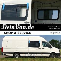 Mercedes Sprinter, VW Crafter Seitenscheibe, Schiebefenster, Montagekit