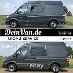 Mercedes Sprinter, VW Crafter Seitenscheibe, Schiebefenster, Montagekit