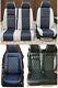 Mercedes Sprinter/vw Crafter Van Seats 2006-17 Real Leather Retrimmed