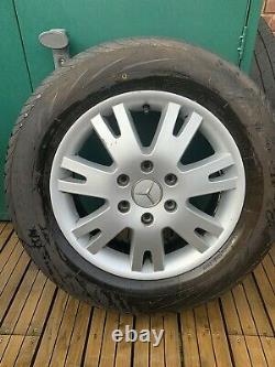 Mercedes Sprinter Vw Crafter 17 Inch Alloy Wheels Rare Genuine