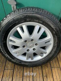 Mercedes Sprinter Vw Crafter 17 Inch Alloy Wheels Rare Genuine