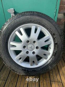 Mercedes Sprinter Vw Crafter 17 Inch Alloy Wheels Rare Genuine