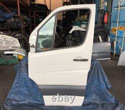 Mercedes Sprinter / Vw Crafter 2006-18 Passenger Side Left Front Door White