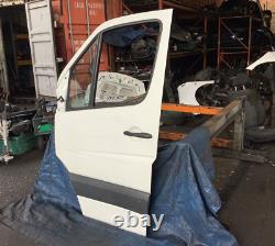 Mercedes Sprinter / Vw Crafter 2006-18 Passenger Side Left Front Door White