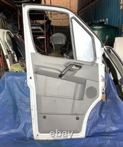 Mercedes Sprinter / Vw Crafter 2006-18 Passenger Side Left Front Door White