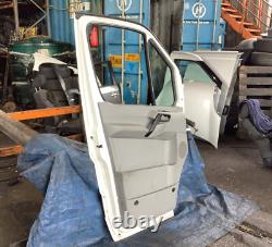 Mercedes Sprinter / Vw Crafter 2006-18 Passenger Side Left Front Door White