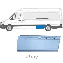 Mercedes Sprinter Vw Crafter 2006- Lwb Xlwb Repair Panel Ahead Rear Wheel / Left