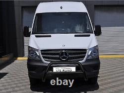 Mercedes Sprinter Vw Crafter Black Axle Nudge A-bar Bull Bar 2014-2018 W K