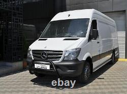 Mercedes Sprinter Vw Crafter Black Axle Nudge A-bar Bull Bar 2014-2018 W K