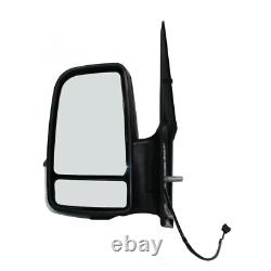 Mercedes Sprinter Vw Crafter Mirror Left Rearview Manual From 2006