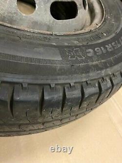 Mercedes Sprinter Vw Crafter Twin Wheel Tyre/rim Michelin 195/75r 16c