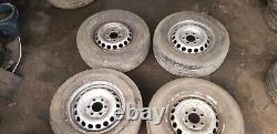 Mercedes Sprinter W906 / Vw Crafter Set Of 4 Steel Wheel With Tyre 235/65r16c