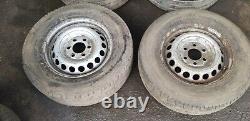 Mercedes Sprinter W906 / Vw Crafter Set Of 4 Steel Wheel With Tyre 235/65r16c