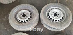 Mercedes Sprinter W906 / Vw Crafter Set Of 4 Steel Wheel With Tyre 235/65r16c