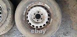 Mercedes Sprinter W906 / Vw Crafter Set Of 4 Steel Wheel With Tyre 235/65r16c