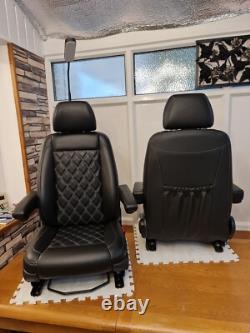 Mercedes Vito/Sprinter/VW Crafter Seats 2006-17 Real leather Retrimmed