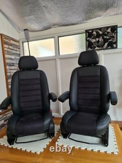 Mercedes Vito/Sprinter/VW Crafter Seats 2006-17 Real leather Retrimmed