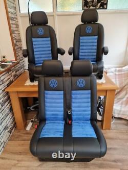 Mercedes Vito/Sprinter/VW Crafter Seats 2006-17 Real leather Retrimmed