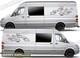 Motorhome Camper Race Van 040 Graphics Stickers Crafter Mercedes Sprinter