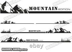 Motorhome Camper van 043 Mountain graphics stickers VW Crafter Mercedes Sprinter