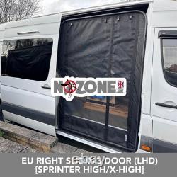 NOZONE Insect/Mosquito/Fly Screens for Mercedes Sprinter, VW Crafter, MAN vans