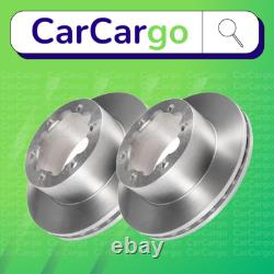 Premium Vented Rear Brake Discs VW Crafter 30-50 2.0 TDI 2011-2016 303 mm