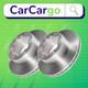 Premium Vented Rear Brake Discs Vw Crafter 30-50 2.5 Tdi 2006-2013 303 Mm