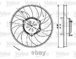 Radiator Cooling Fan Module Unit For Vw Mercedes Benz Crafter 30 35 Bus 2e Cktb