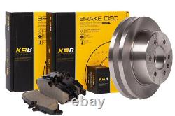 Rear Brake Disc Set 298mm + Brake Pads For Mercedes Sprinter W906 / VW Crafter