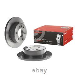 Rear Brake Disc x2 298mm Fits Mercedes Sprinter Crafter Brembo 08950911