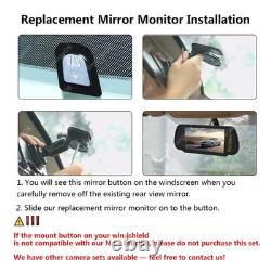 Rear Brake Light Reversing Camera For Sprinter W906 VW Crafter & 7 LCD Monitor