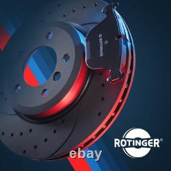 Rotinger Sport Brake Disc Set, Rear For Mercedes Sprinter, For VW Crafter T6